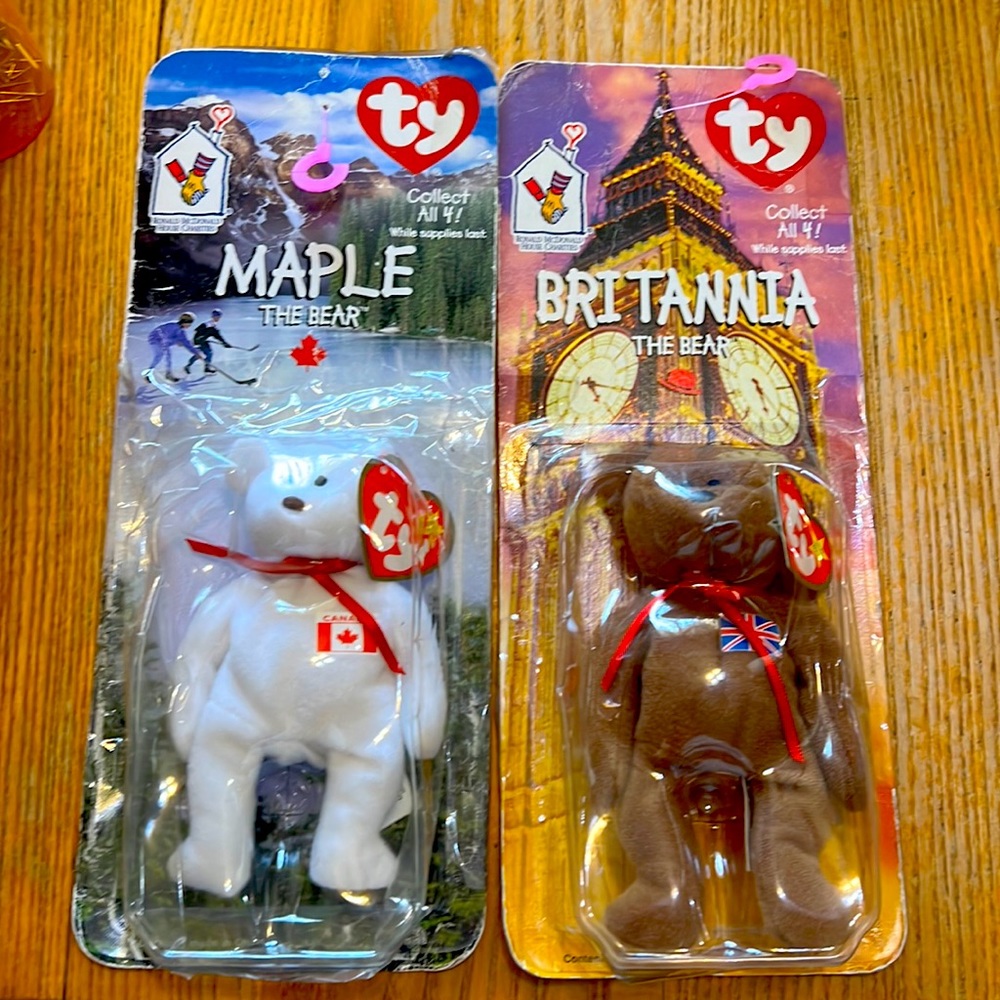 Ty McDonalds Beanie Bears